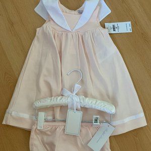 Ralph Lauren Baby Girl Dress 9M Brand New